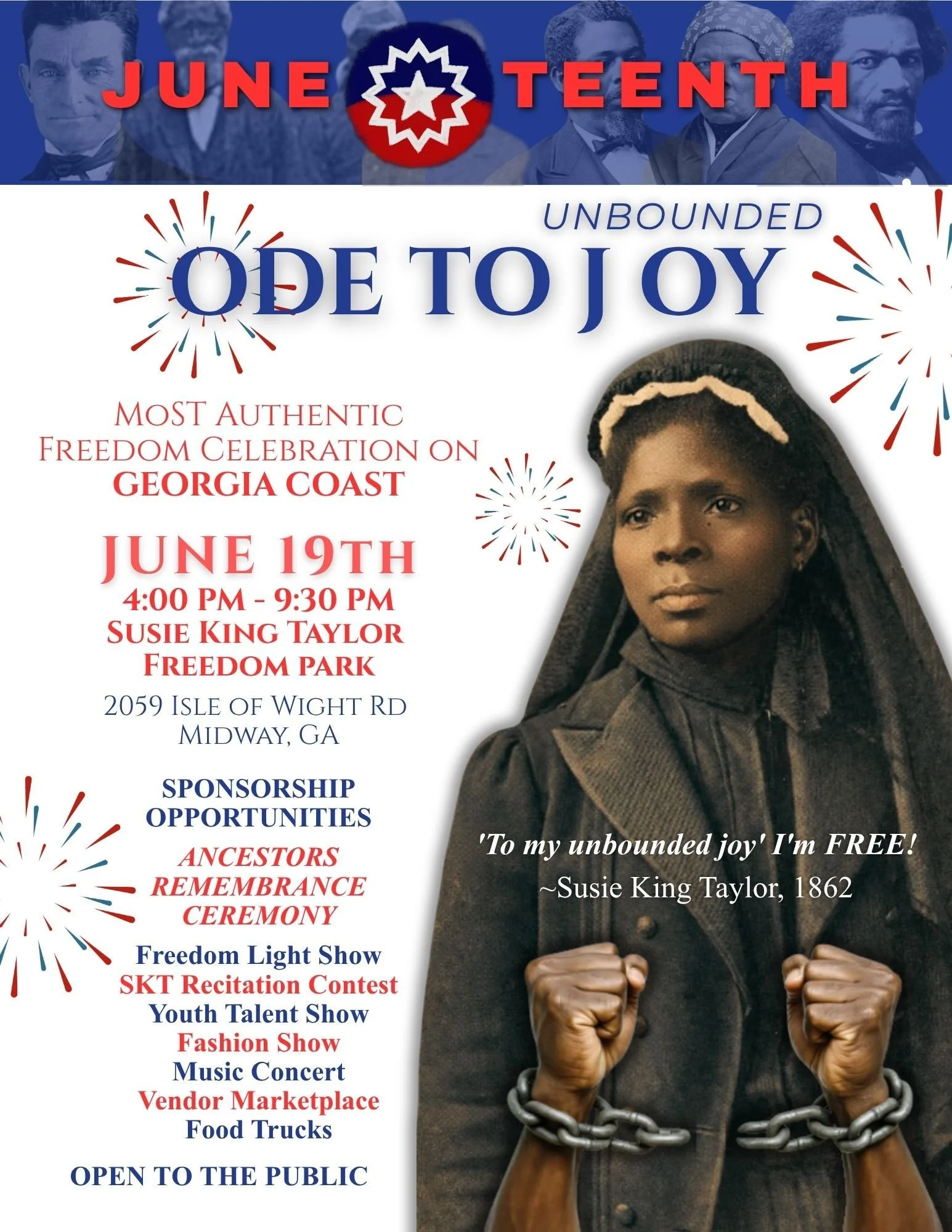June 19 @ 4:00 pm - 9:30 pm