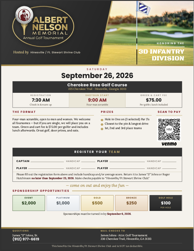September 26 @ 7:30 am $75 – $2000