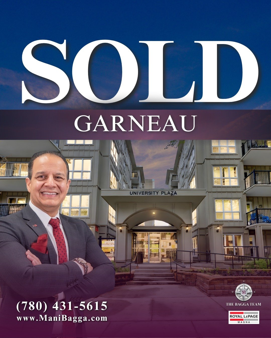 🎉 Huge Congratulations to Gurpreet! 🎉

The Bagga Team is thrilled to celebrate another fantastic win &mdash; this time in the heart of one of Edmonton&rsquo;s most vibrant communities: Garneau! 🏡✨ With only 33 days on the market and SOLD at 92% of
