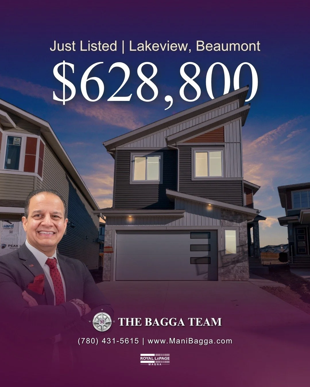 ✨ Marvellous New Build Dream Home in Beaumont! ✨

🏡 2,177+ sq.ft. | 4 Bedrooms | 3 Bathrooms | Bonus Room

Experience contemporary living in this stunning new build! The open-concept main floor features a versatile den/office, sleek electric firepla