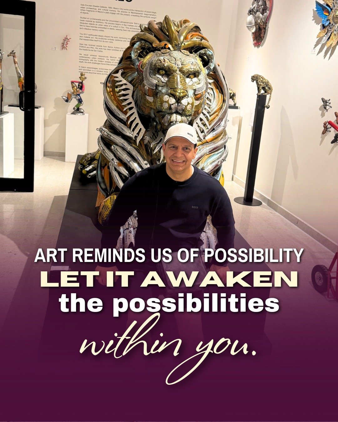 There&rsquo;s a certain magic in the way art moves us &mdash; it opens our minds, shifts our perspectives, and invites us to imagine more. 🎨✨ In those quiet moments of reflection, we&rsquo;re reminded that life is full of endless possibilities waiti