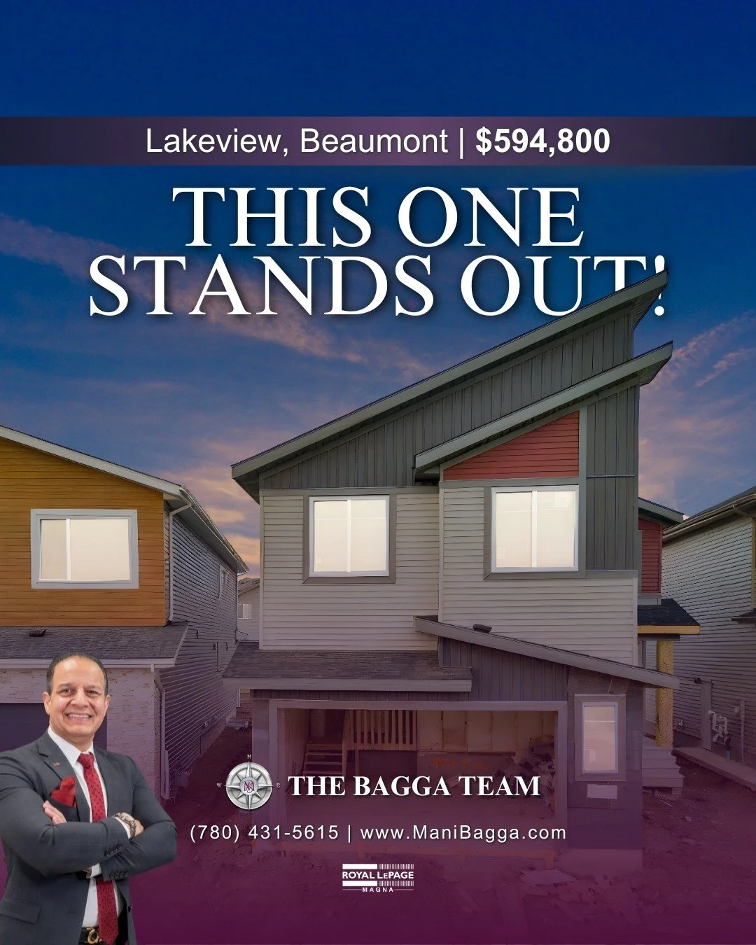 Featured Property:

📍 Lakeview (Leduc County), Beaumont
🔨 Year Built: 2025
🏡 Square Feet: 2,177+ sq ft
🛏 Bedrooms: 4
🛁 Bathrooms: 3

MLS: E4460527

✨ Welcome to Lakeview! ✨ This stunning future new-build offers over 2,170+ sqft of modern, luxuri