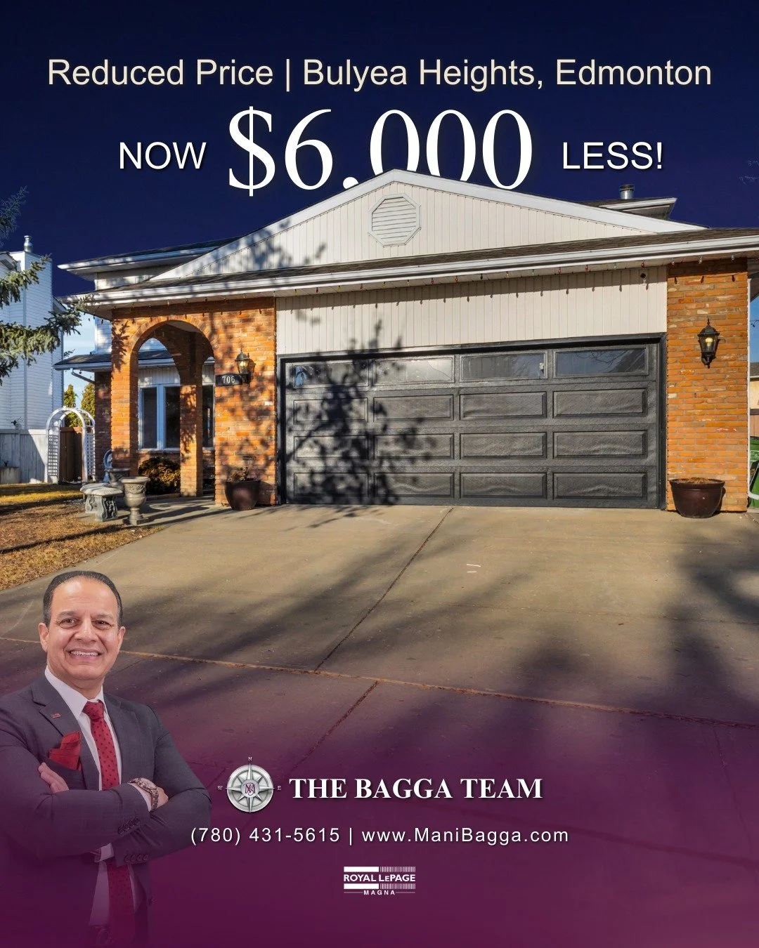 REDUCED PRICE ALERT! 🔥

Priced reduced by $6,000 from its previous price!
Address 📍 Bulyea Heights
Year Built 🔨 1987
Square Feet 🏡 2,490+ sq ft
Bedrooms 🛏 5
Bathrooms 🛁 3

MLS: E4466481

🏡 Welcome to this Upgraded Family Home!

This 2-storey g