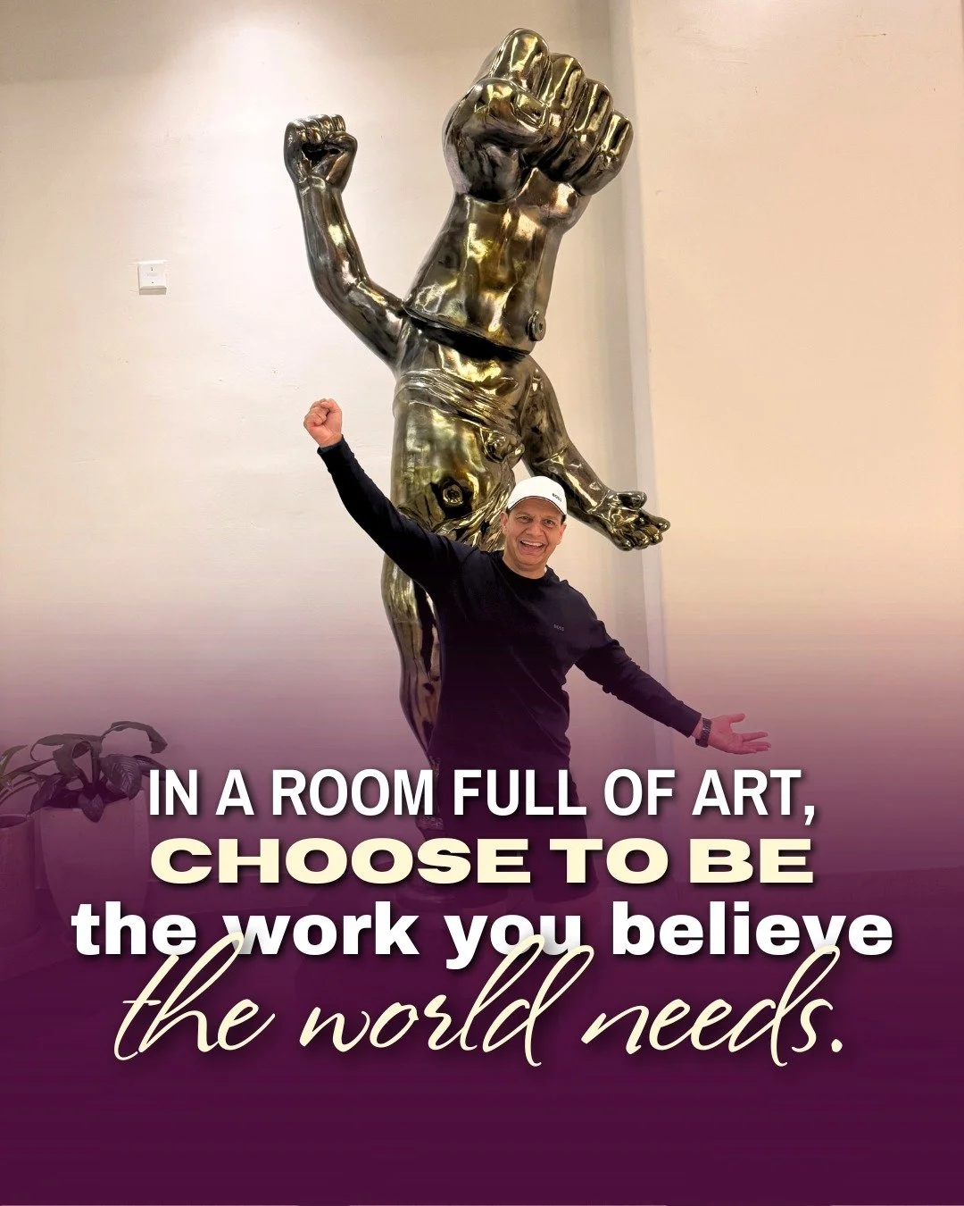 There&rsquo;s something powerful about walking into a space and choosing to embody the beauty, strength, and purpose you wish to see in the world. 🎨✨ In every room, every moment, you have the opportunity to show up with intention and authenticity. Y