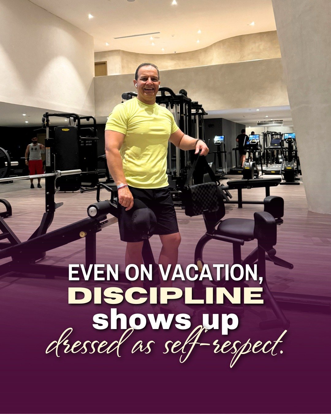 True growth doesn&rsquo;t pause just because the scenery changes. 🌴✨ It&rsquo;s found in the quiet choices you make, even when no one is watching. Caring for your time, your energy, and your goals is one of the highest forms of self-respect. The mos