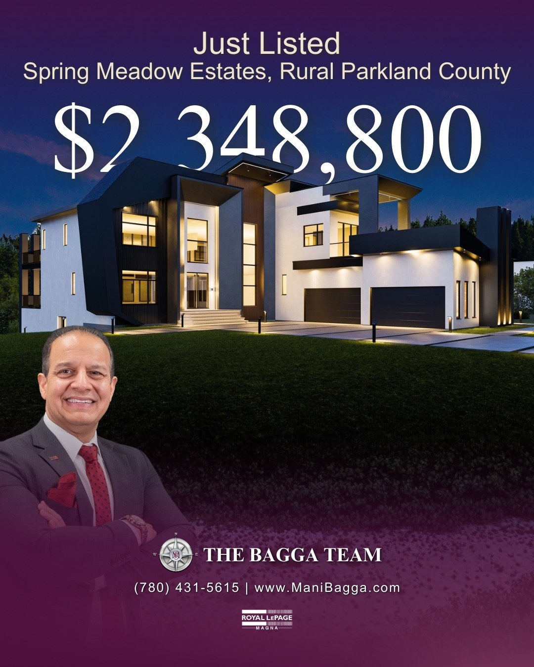 ✨ Luxury Estate Living in Spring Meadow Estates! ✨

🏡 8,400+ sq.ft. | 7 Bedrooms | 9 Bathrooms

Welcome to the Monte Carlo II &mdash; a breathtaking architectural masterpiece designed for unparalleled luxury and comfort. 🌿 This new build offers soa