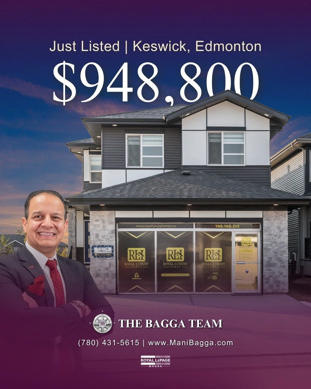 ✨ Contemporary Show Home Living in Keswick! ✨

🏡 3,212+ sq.ft. | 6 Bedrooms | 5 Bathrooms

Welcome to Keswick &mdash; a like-new SHOW HOME situated on a full-size CORNER LOT in one of Edmonton&rsquo;s most desirable communities! 🌳 Offering refined 