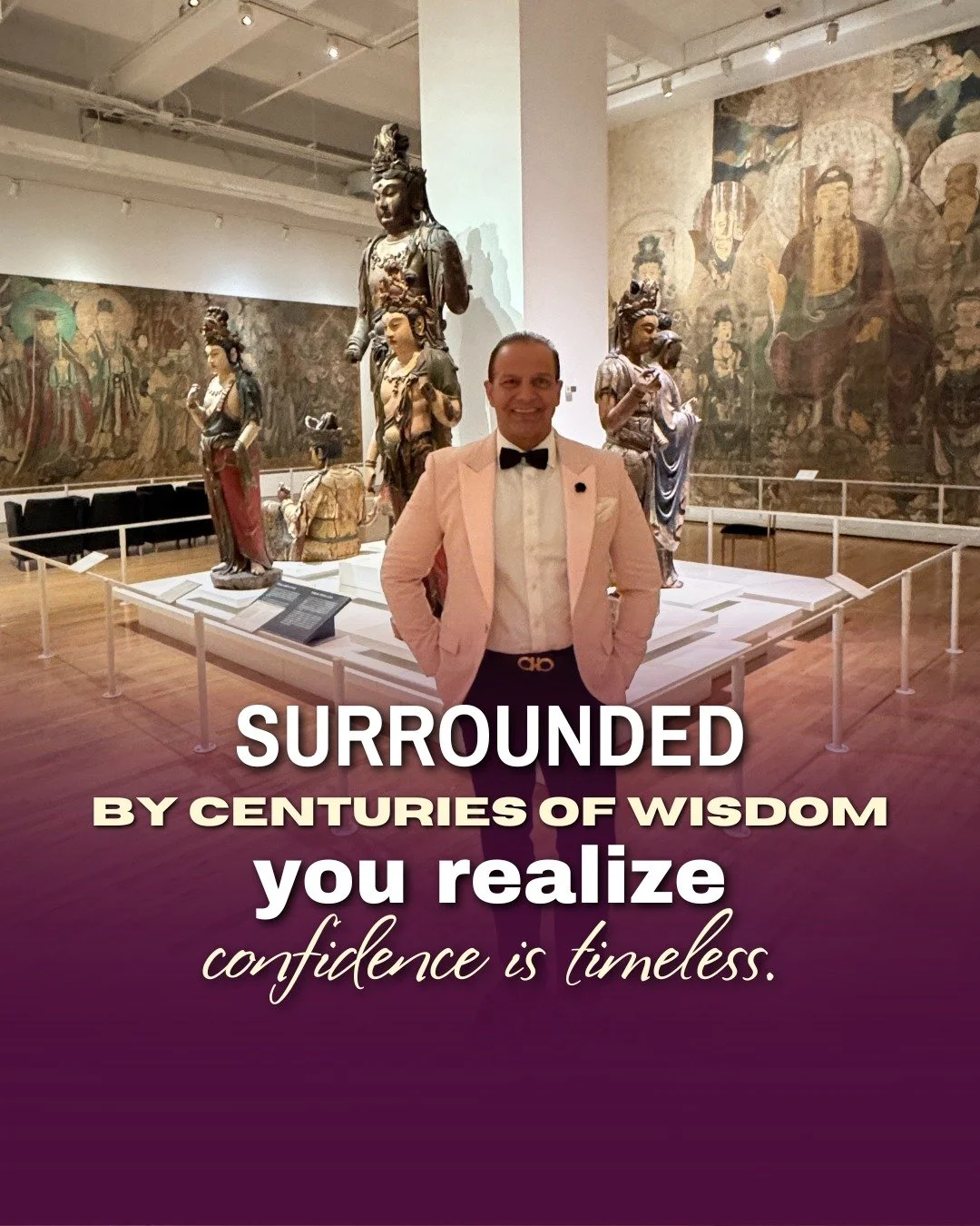 There&rsquo;s a quiet strength that comes from being in spaces shaped by history and intention. ✨ When you pause long enough, you begin to feel a sense of assurance that transcends trends and time. Confidence doesn&rsquo;t need to announce itself &md