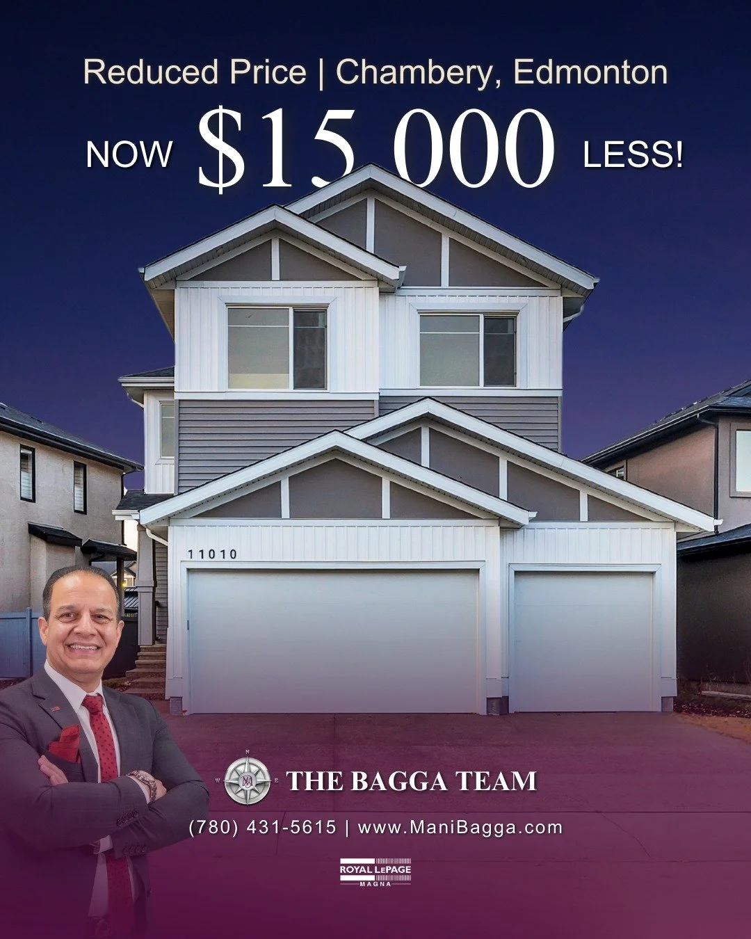 REDUCED PRICE ALERT! 🔥

Price reduced by $15,000 from its previous price!
Address 📍 Chambery, Edmonton
Year Built 🔨 2025
Square Feet 🏡 2,500+ sq ft
Bedrooms 🛏 5
Bathrooms 🛁 3

🏡 Welcome to this Stunning New Build in Chambery!

Located in a vib