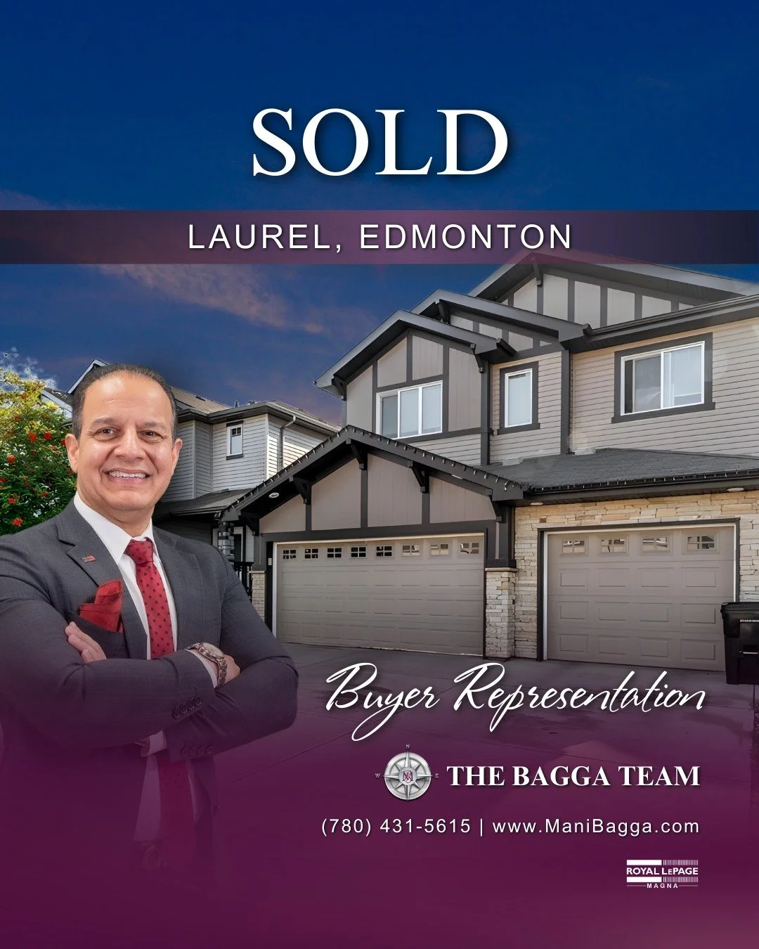 🎉 Huge Congratulations to Shivani! 🎉

The Bagga Team is thrilled to celebrate our amazing buyers on securing this meticulously crafted single-detached half duplex in Laurel! 🏡✨ Featuring 3 well-appointed bedrooms, this home is a fantastic win and 