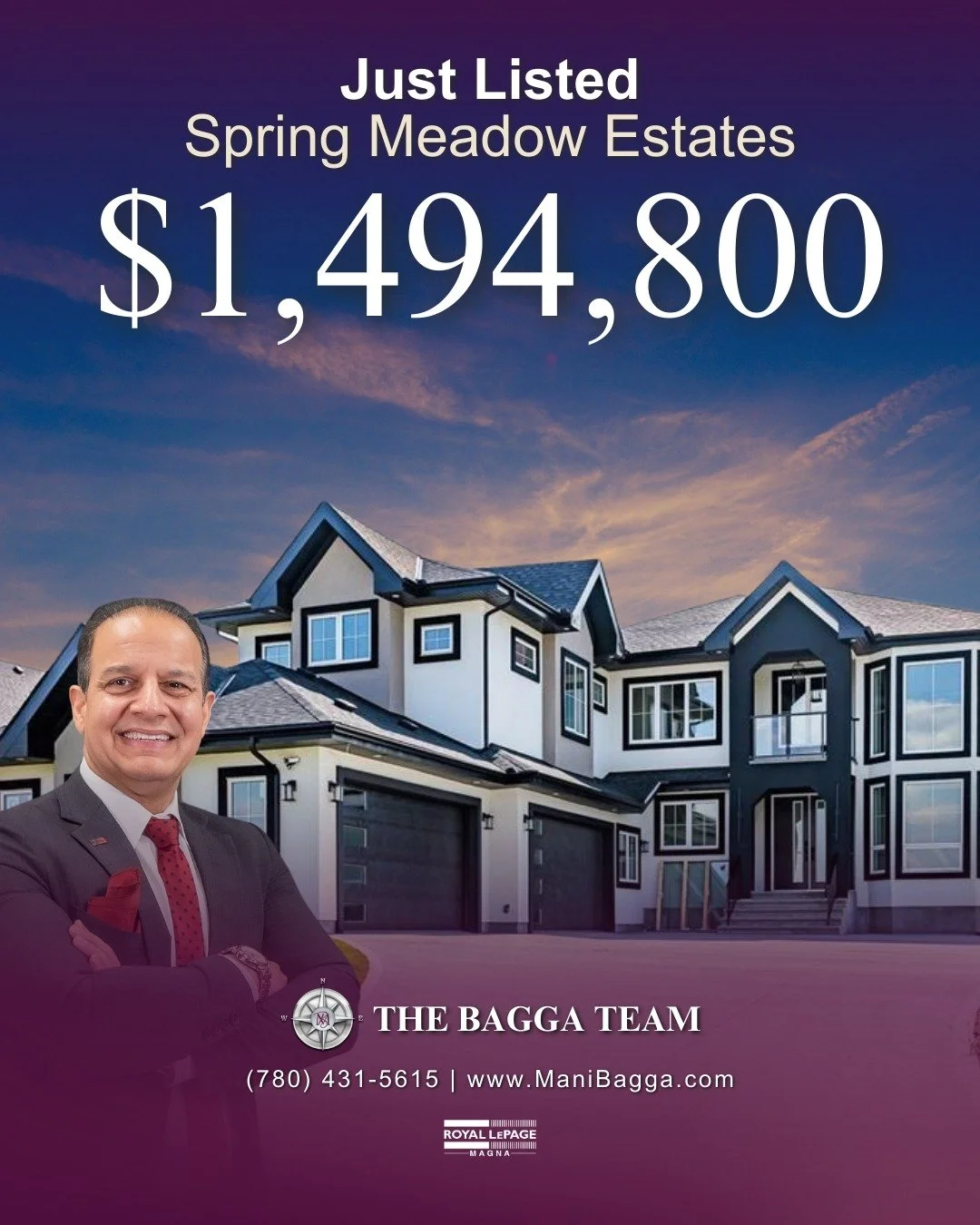 ✨ Luxury Estate Living in Spring Meadow Estates! ✨

🏡 5,000+ sq.ft. | 6 Bedrooms | 4.5 Bathrooms
Welcome to this exceptional estate &mdash; over 3,574 sq.ft. above grade + 1,605 sq.ft. basement w/ separate entrance! 🌿 Perfect for families seeking l