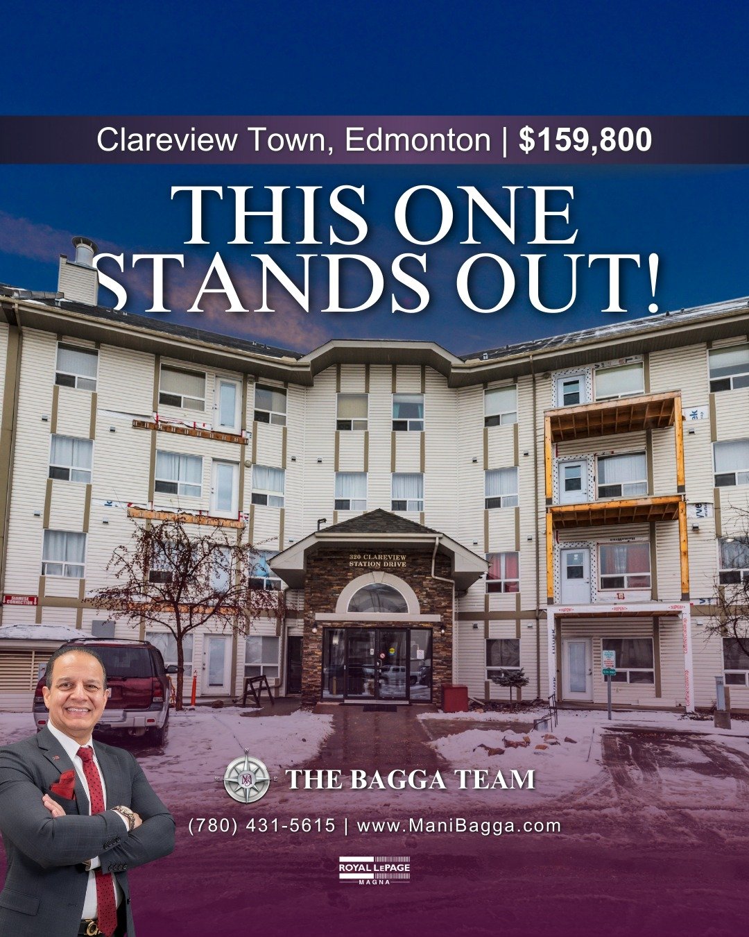Featured Property:

📍 Clareview, Edmonton
🔨 Year Built: 2007
🏡 Square Feet: 853+ sqft
🛏 Bedrooms: 2
🛁 Bathrooms: 2

✨ Welcome to Clareview! ✨ Located in the heart of this vibrant community, this one-of-a-kind corner, main-floor condo offers over
