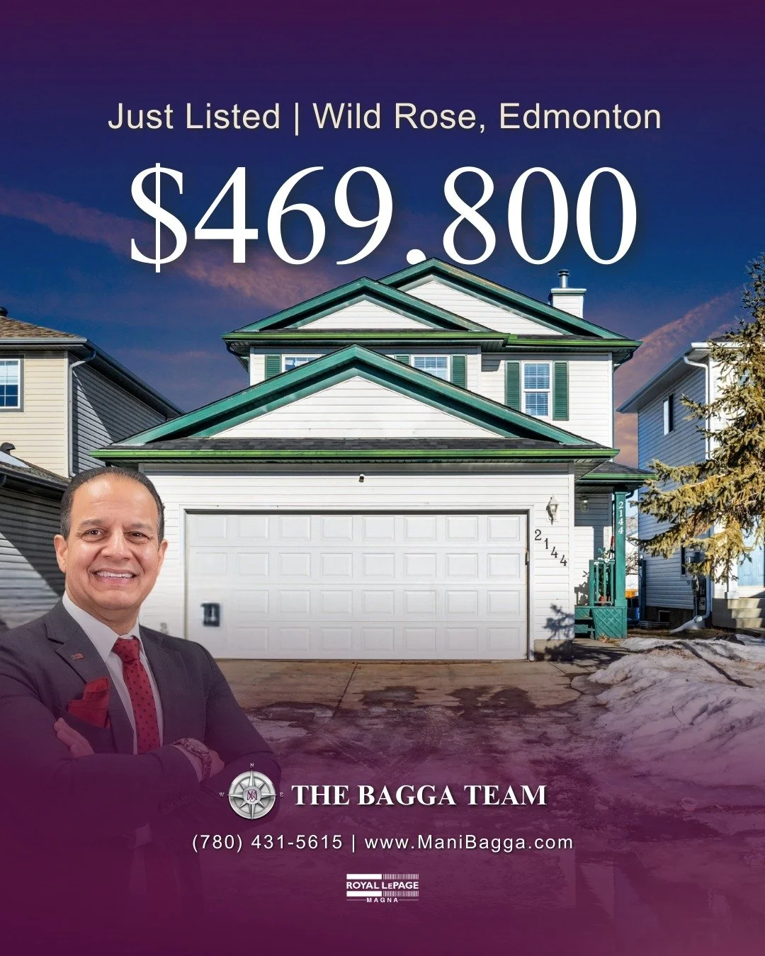 ✨ Family Living in Wild Rose! ✨

🏡 2,111+ sq.ft. | 3 Bedrooms | 2.5 Bathrooms

Welcome to this charming Wild Rose home &mdash; spacious living, galley kitchen w/ breakfast nook &amp; walk-in pantry 🌳 Perfect for families or investors!

✅ Main Floor