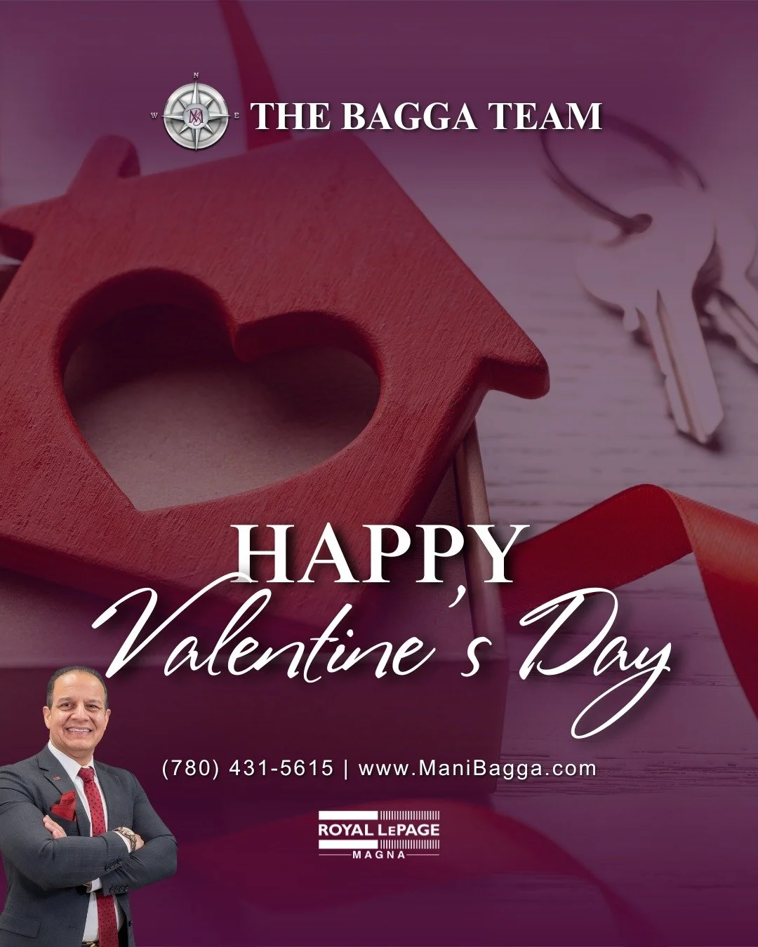 Happy Valentine&rsquo;s Day from The Bagga Team ❤️🏡

Today, we&rsquo;re reminded that love is more than a feeling&mdash;it&rsquo;s the foundation we build our lives on, just like a home. In real estate, we see every day how the right space brings fa