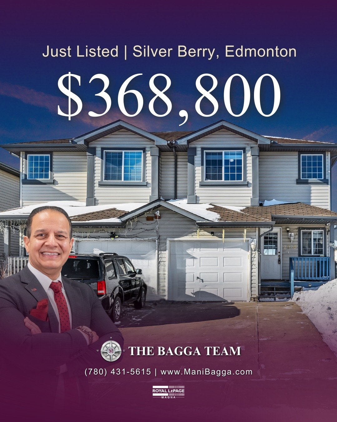 ✨ Functional Half Duplex Living in Silver Berry! ✨

🏡 1,606+ sq.ft. | 3 Bedrooms | 2.5 Bathrooms

Welcome to Silver Berry &mdash; an east-facing, fully finished half duplex located in a welcoming, family-friendly community! ☀️ Ideal for first-time b