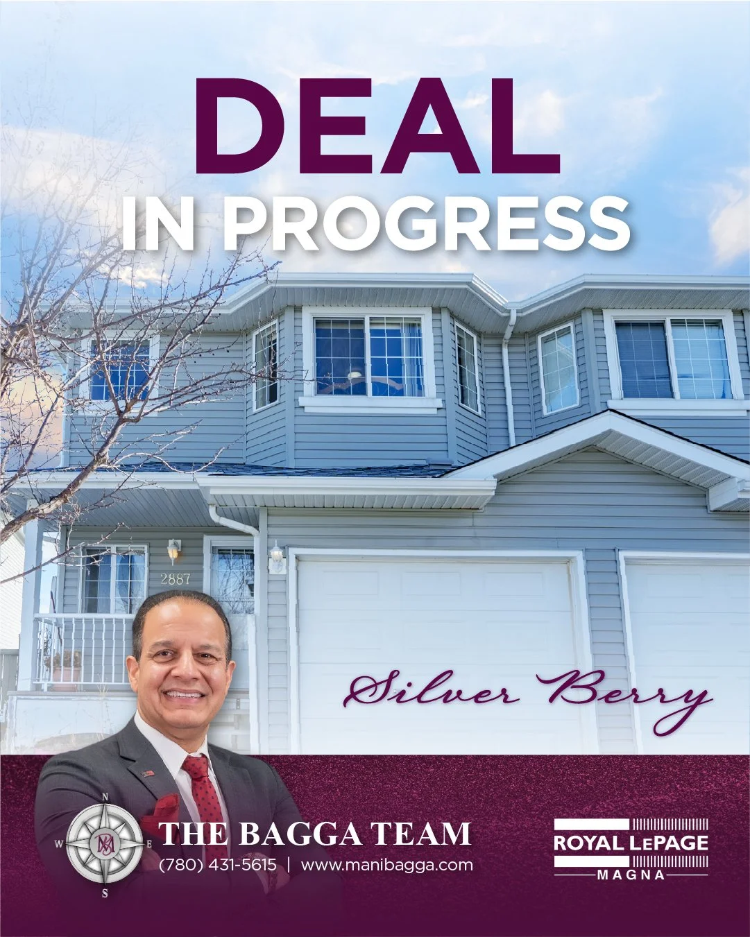 ✨ DEAL IN PROGRESS ✨

This beautiful Silver Berry home is now deal in progress! 🎉🏡 Strong result and great momentum&mdash;love seeing it all come together. 👏🔥

This well-maintained half-duplex offers over 1,675 sq. ft. with 3 bedrooms, 3 bathroom