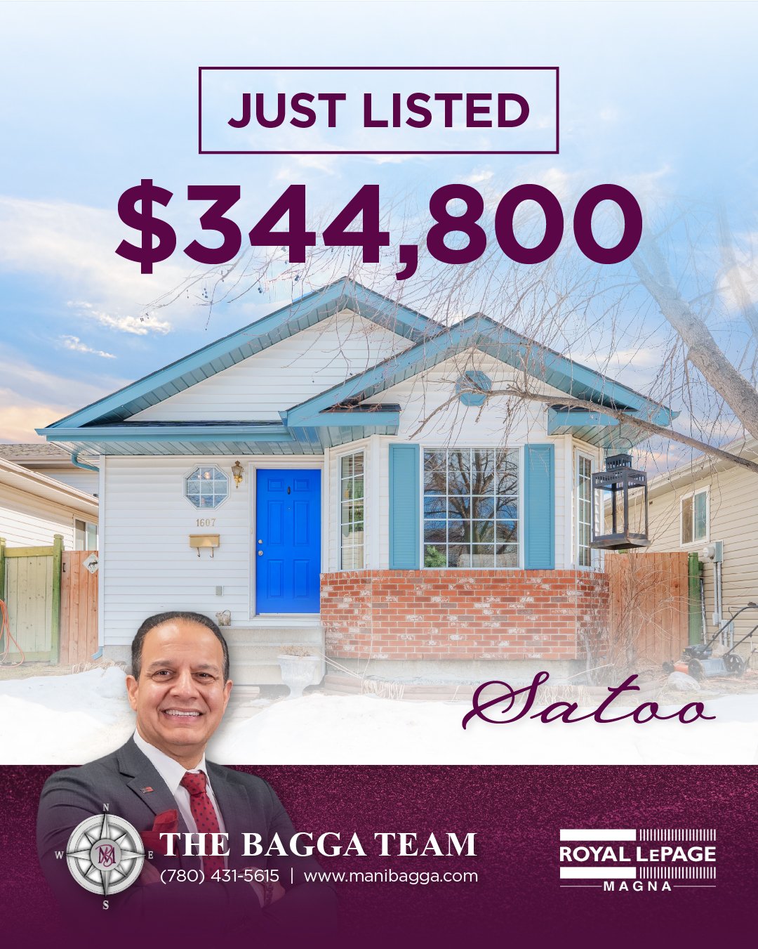 ✨ Charming Bungalow Living in Satoo! ✨

🏡 930+ sq.ft. | 3 Bedrooms | 1 Bathroom
Welcome to Satoo &mdash; a cozy and well-maintained bungalow offering comfort, functionality, and great value in a family-friendly community! 🌳 Perfect for first-time b
