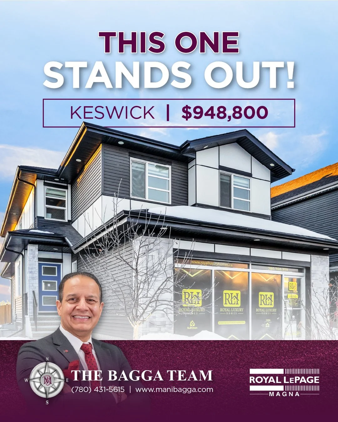 Featured Property:
📍 Keswick, Edmonton
🔨 Year Built: Like New
🏡 Square Feet: 3,212+ sqft
🛏 Bedrooms: 6
🛁 Bathrooms: 5

✨ Welcome to Keswick! ✨ Located in a highly desirable community, this stunning show home sits on a landscaped full-size corner