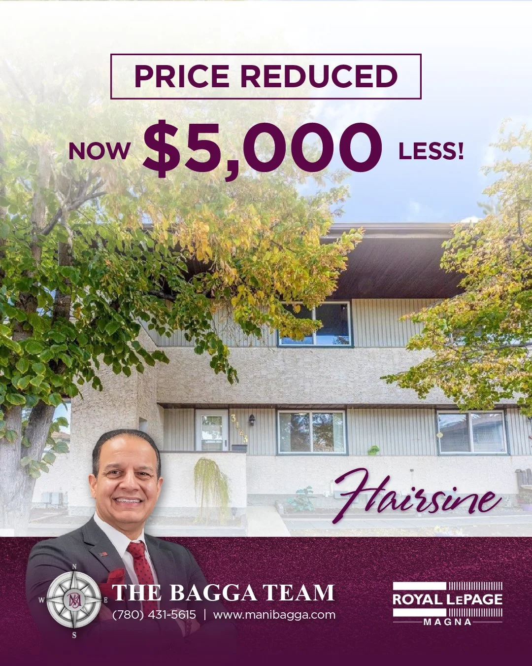 🔥 PRICE REDUCED! 🔥
Stylish Townhouse in Arbor Ray &ndash; Now $5,000 Less! 🏡

📍 Location: Hairsine &ndash; Quiet, Family-Friendly Community
📐 Size: 1,570+ SQ FT
🛏 Layout: 3 Bedrooms + Fully Finished Basement

Looking for your next home?
This be