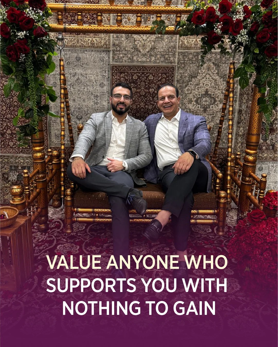 The real ones are those who support you for no reason at all. 💛

#Gratitude #TrueFriends #ValuePeople