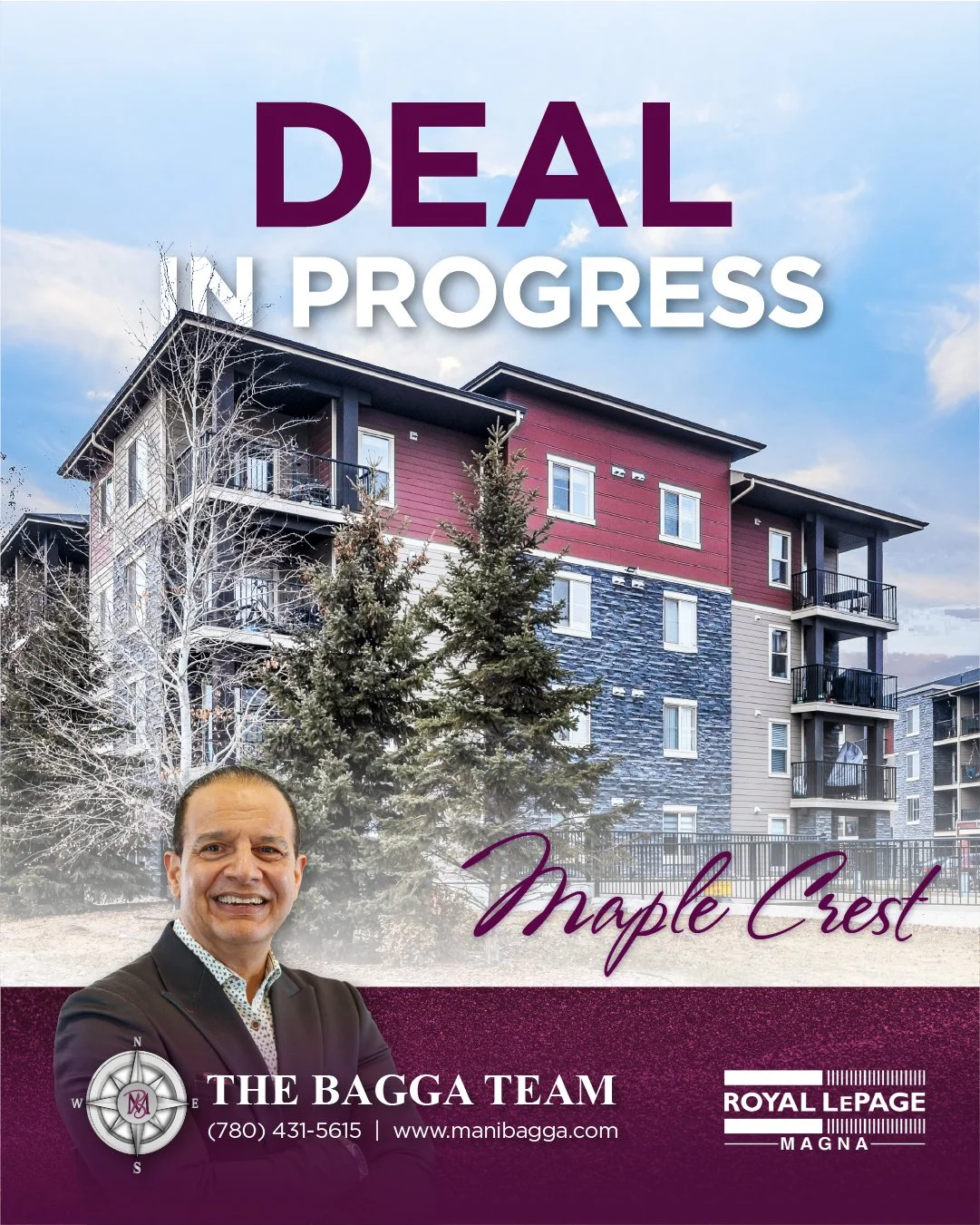 ✨ DEAL IN PROGRESS - PENDING ✨

This charming Rutherford Landing condo is now deal in progress! 🎉🏡 Huge shoutout to Mark Van Eeken on a fantastic result! 🌟

Featuring 2 bedrooms, a spacious open-concept layout, and a south-facing balcony overlooki