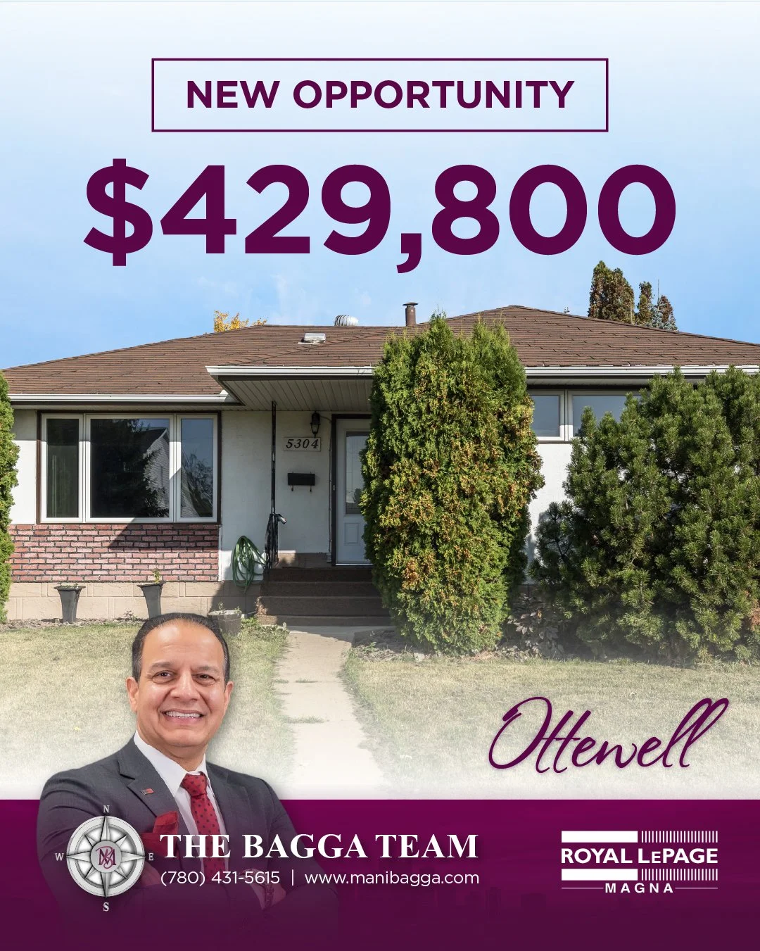 🏡 JUST RELISTED | New Opportunity in Ottewell

A beautifully transformed bungalow in the peaceful Ottewell community, offering modern curb appeal with a striking stucco and brick exterior.

Step inside to a bright, inviting layout featuring a sun-fi