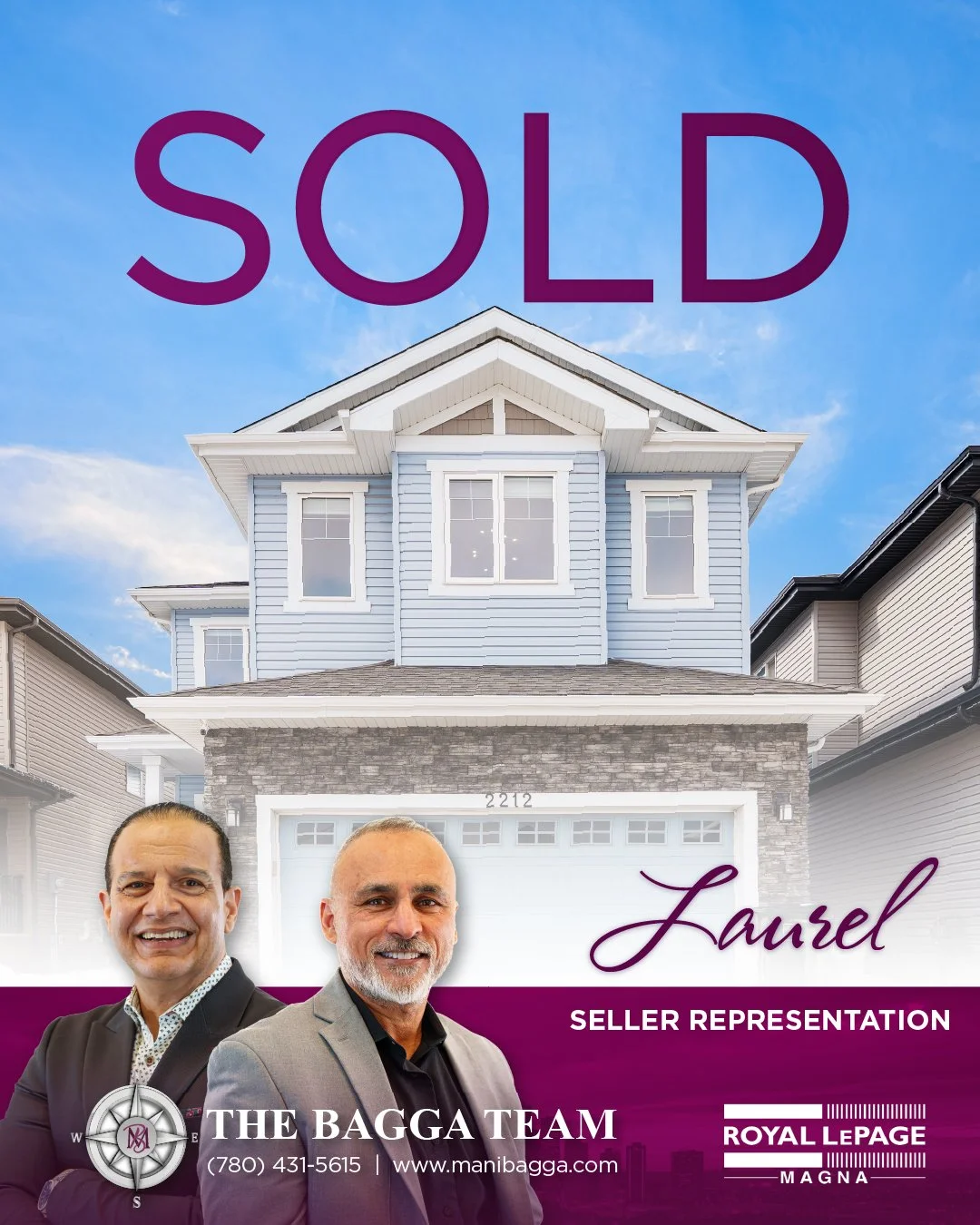 🎉 Huge Congratulations to Jaz! 🎉

The Bagga Team is proud to celebrate the successful sale of this exceptional Laurel home! 🏡✨ Offering over 4,084+ sq. ft., this stunning property featured 6 bedrooms, 4 full baths, 3 kitchens, a spice kitchen, and