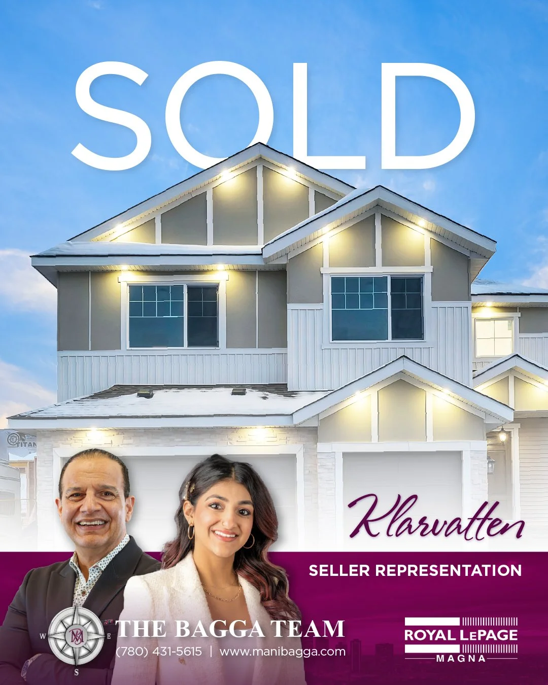 🎉 SOLD &ndash; Stunning Klarvatten New Build with Walkout Basement! 🎉

The Bagga Team is proud to celebrate the successful sale of this exceptional new build in Klarvatten! 🏡✨ Offering over 3,041 sq. ft. of fully finished living space, this home f