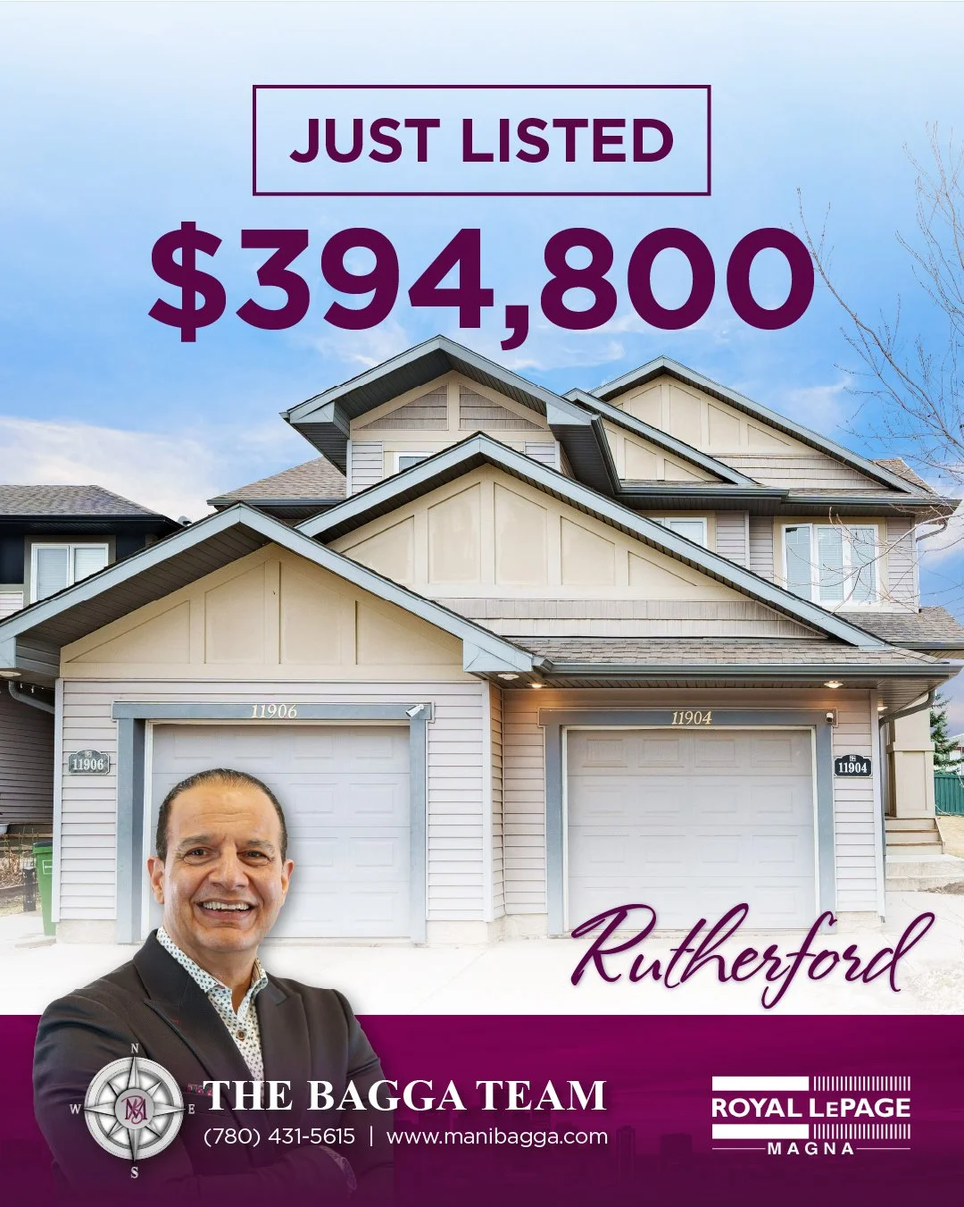 ✨ Charming Duplex in Rutherford! ✨

🏡 1,326+ sq.ft. | 3 Bedrooms | 2.5 Bathrooms

Well-maintained home with a functional layout &amp; cozy living spaces 🌿

✅ Bright living room w/ gas fireplace
✅ Modern kitchen w/ granite &amp; island 🍽️
✅ 3 spaci