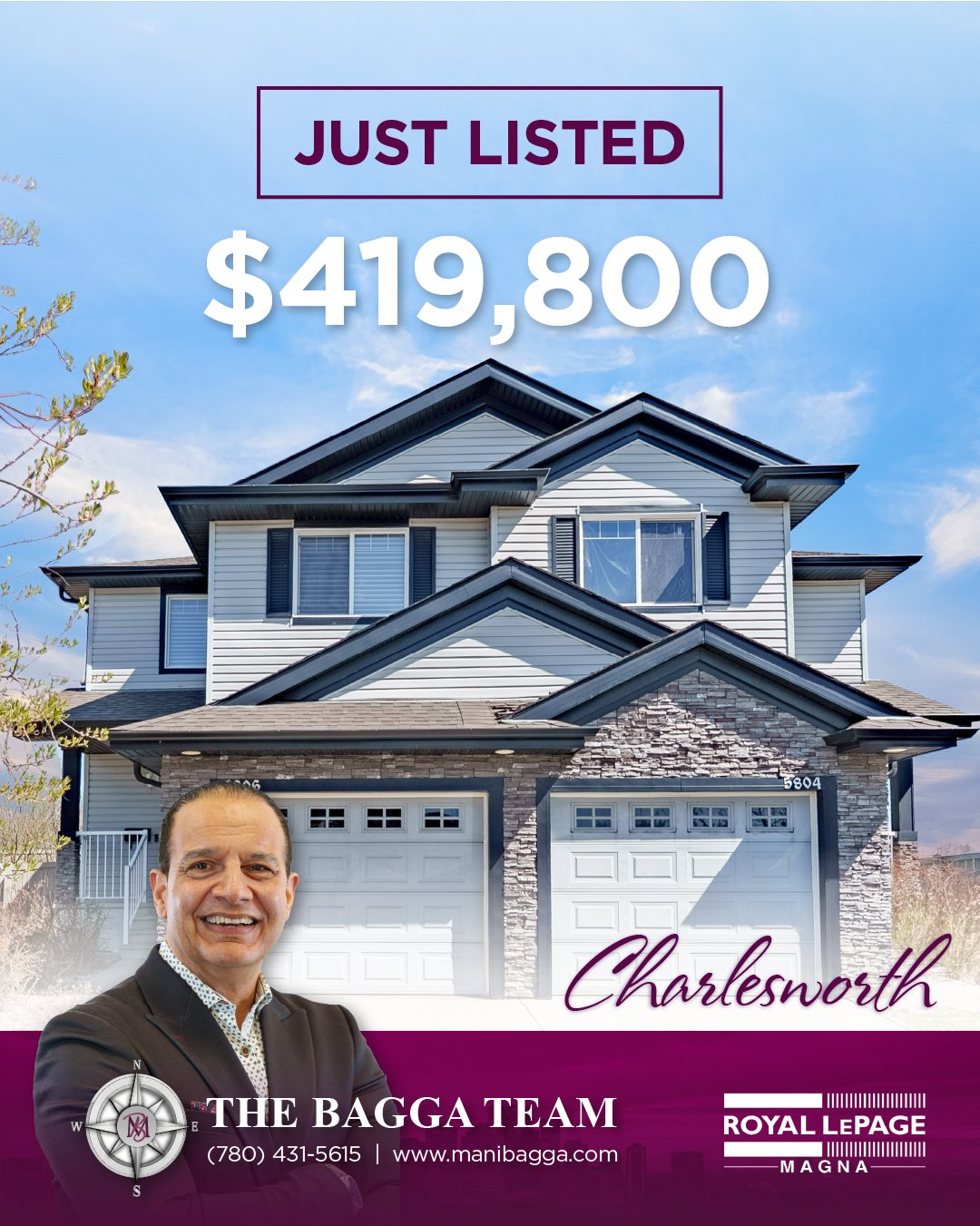 JUST LISTED!

✨ BACKING ONTO GREEN SPACE &amp; FULL OF UPGRADES 🏡

Welcome to Charlesworth! This beautifully maintained former show home half duplex offers over 1,647 sq. ft. of fully finished living space, perfectly backing onto a peaceful green sp