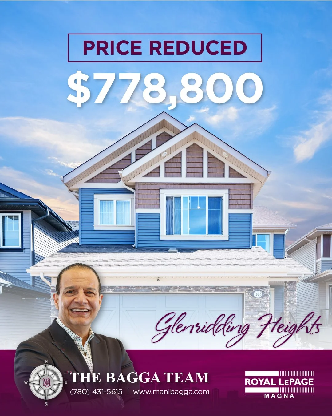 🔥 NEW PRICE &ndash; NOW $778,800! 🔥
That&rsquo;s a $19,000 less! on this stunning home in Glenridding Heights 🏡

Offering over 3,725 SQ FT of total living space, this beautifully upgraded home features 5 bedrooms, 4 full baths &amp; a fully finish