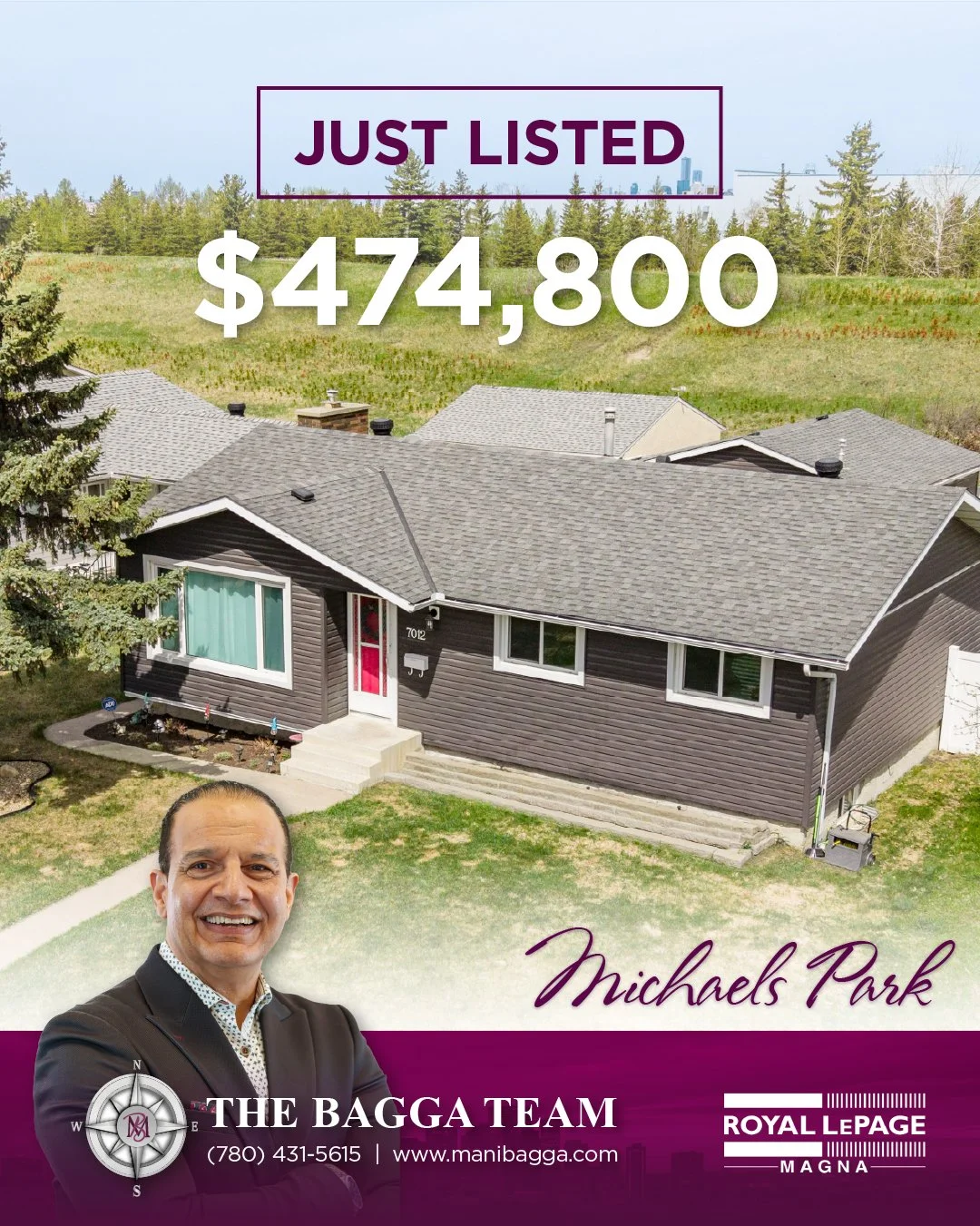 ✨ UPDATED BUNGALOW BACKING GREEN SPACE IN MICHAELS PARK 🏡

Welcome to this beautifully maintained and upgraded bungalow tucked away on a quiet cul-de-sac in the desirable community of Michaels Park. Sitting on a generous lot backing onto green space