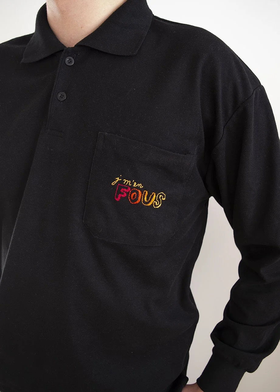 polo "j'm'en fous" - L