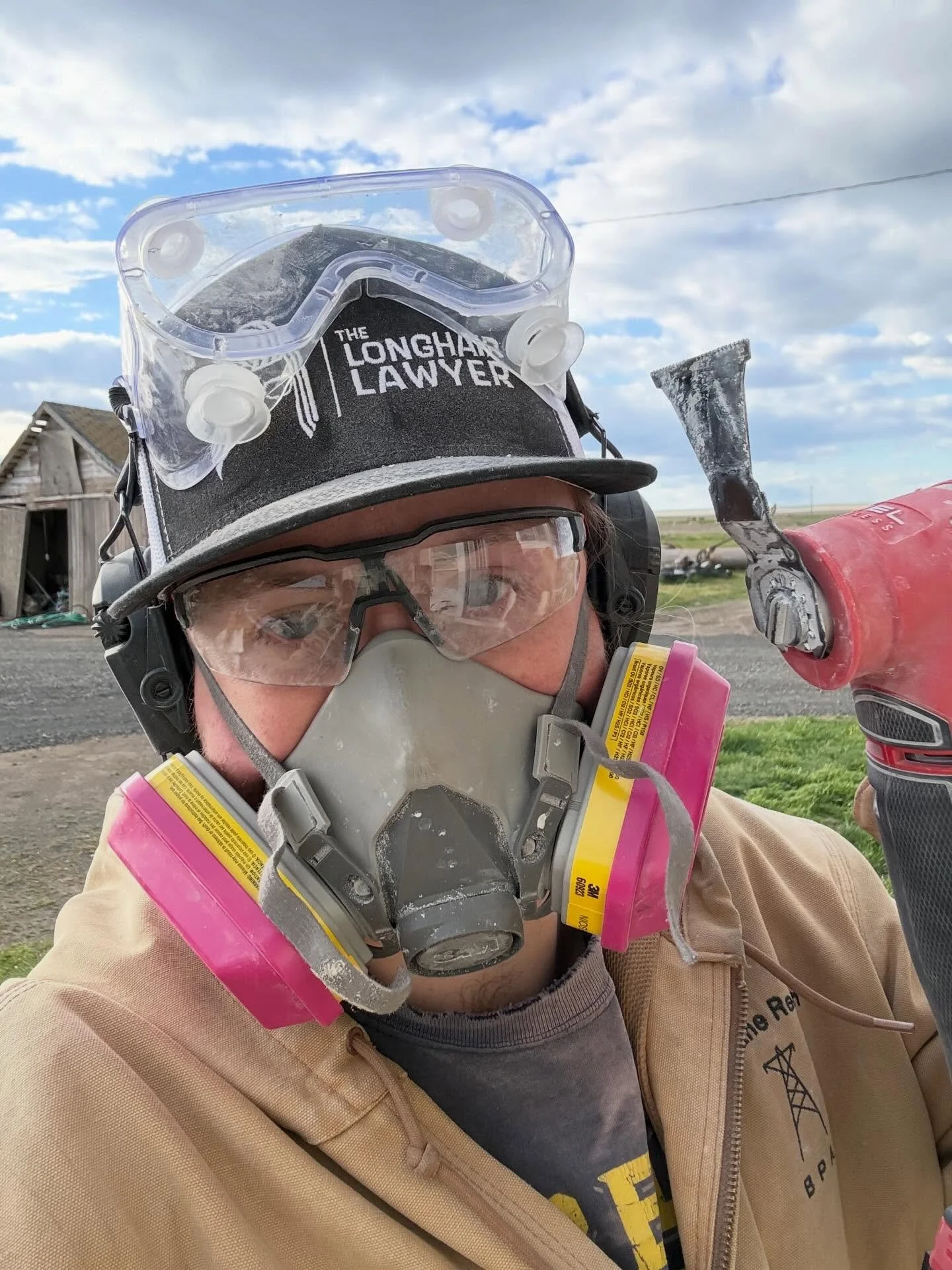 Safety first, folks! #remodel