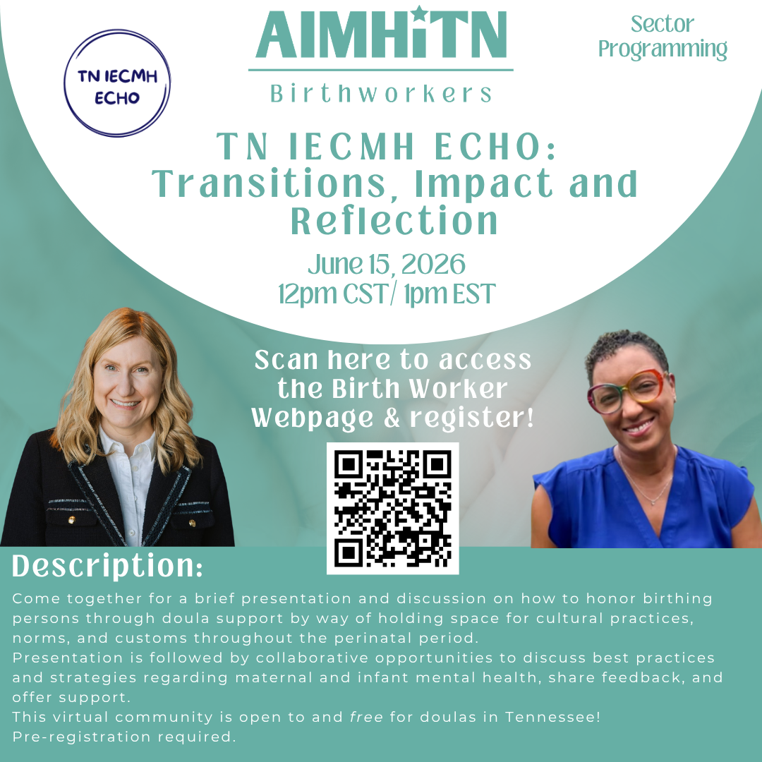 TN IECMH ECHO for Doulas - Transitions, Impact, and Reflection