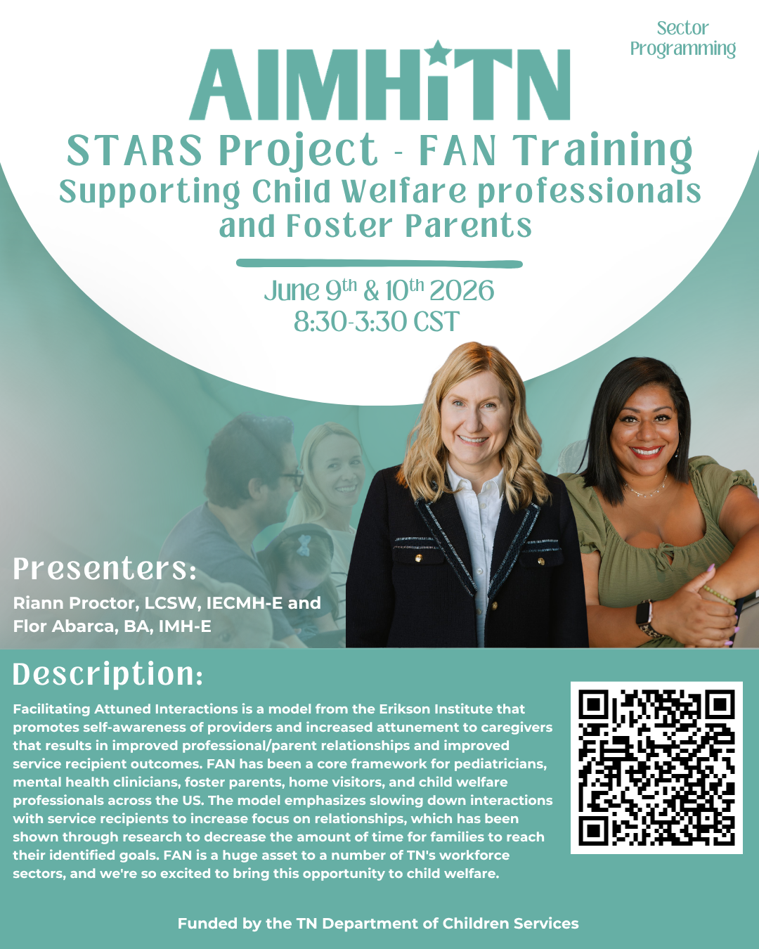 FAN Training for Child Welfare and Foster Parents