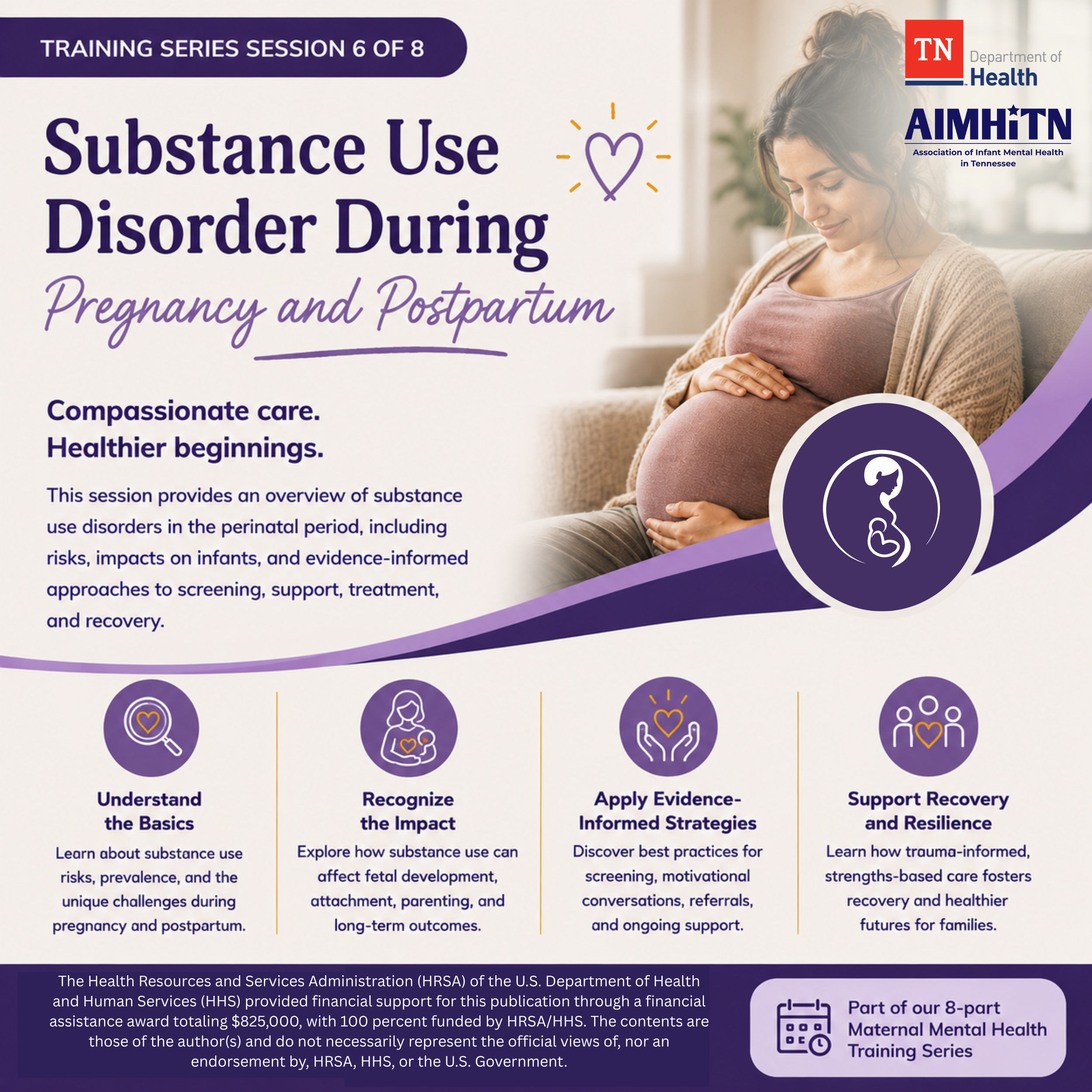 Maternal Mental Health Training Series: Substance Use Disorder During Pregnancy and Postpartum