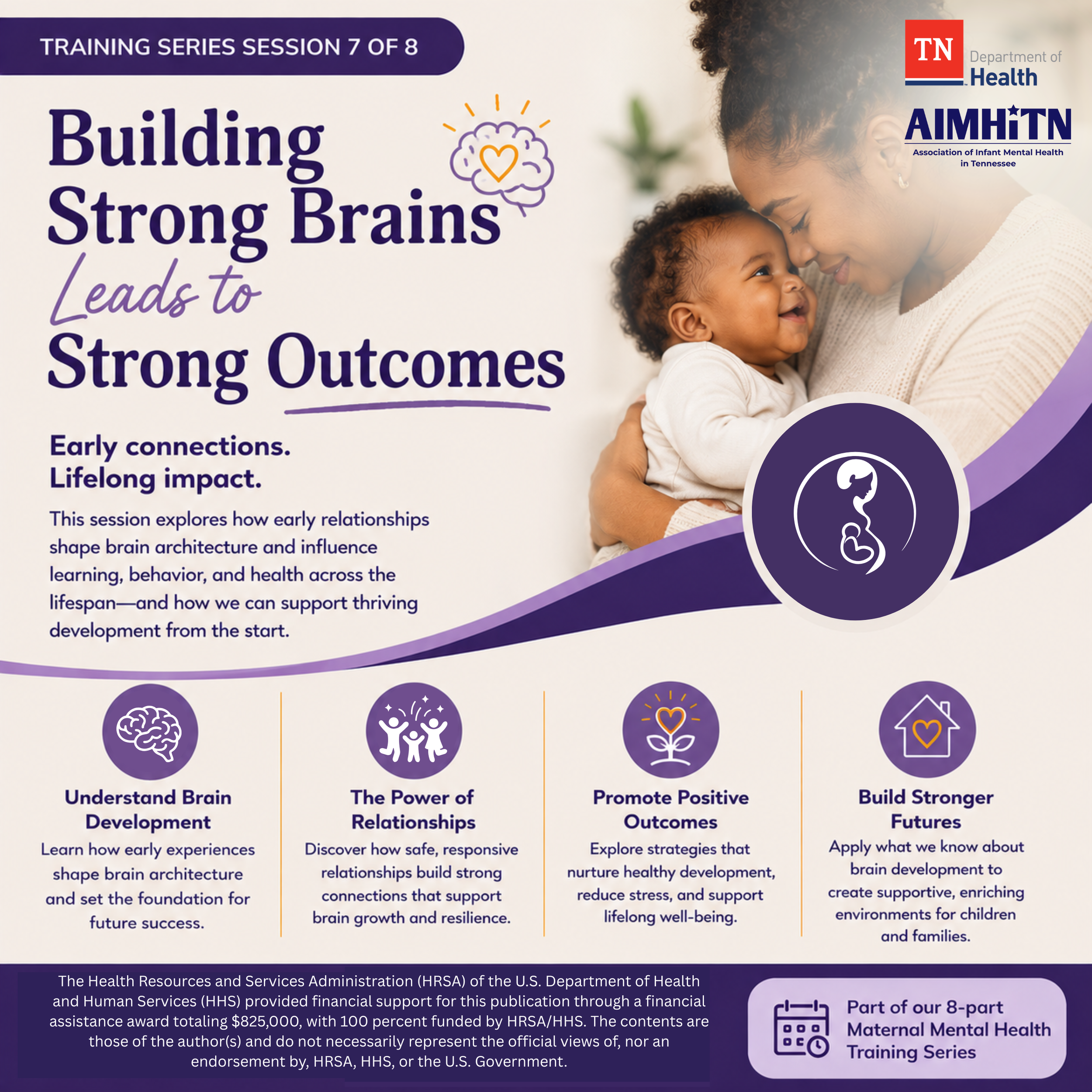 Maternal Mental Health Training Series: Building Strong Brains Leads to Strong Outcomes
