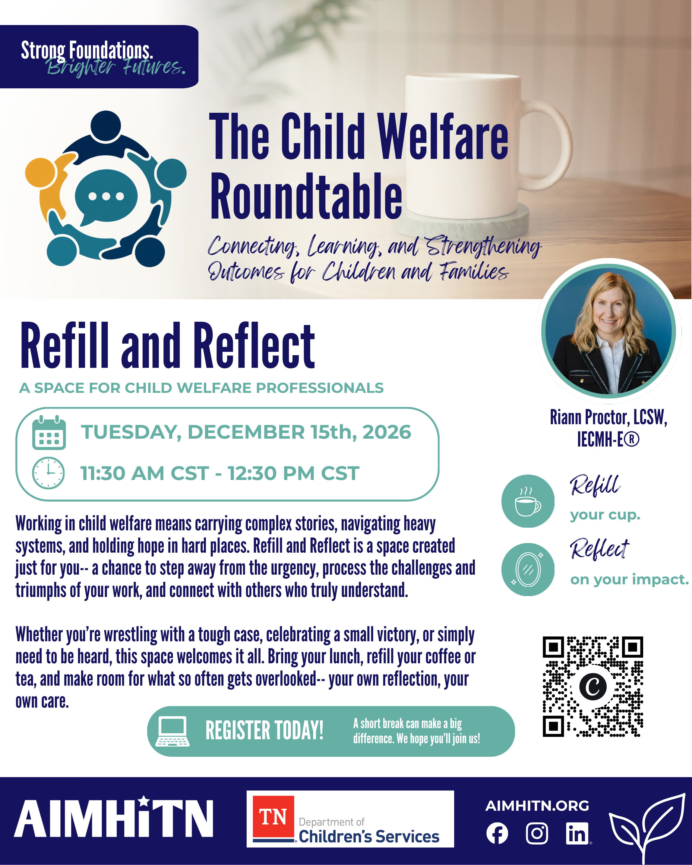 The Child Welfare Roundtable: Refill and Reflect