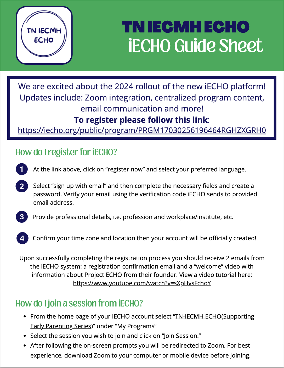 TN IECMH Echo — The Association of Infant Mental Health in Tennessee