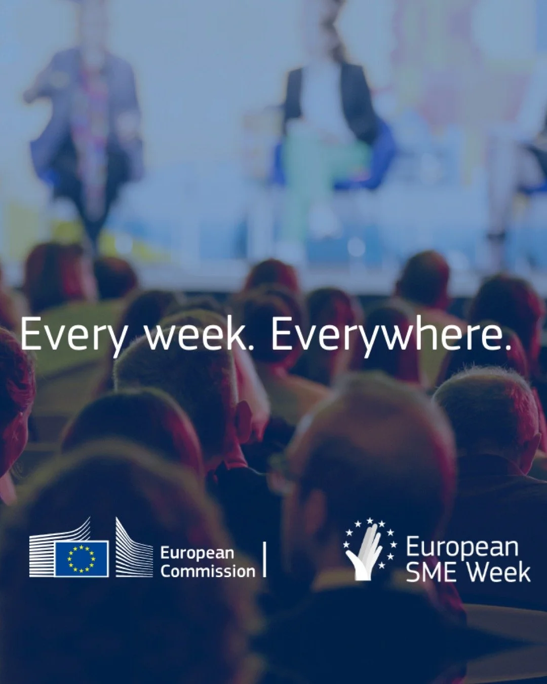 N&atilde;o percam a 𝗘𝘂𝗿𝗼𝗽𝗲𝗮𝗻 𝗦𝗠𝗘 𝗪𝗲𝗲𝗸, uma iniciativa pan-europeia coordenada pela Comiss&atilde;o Europeia para promover o empreendedorismo em toda a Europa, com o objetivo de apoiar os empreendedores e as pequenas empresas, incentiva