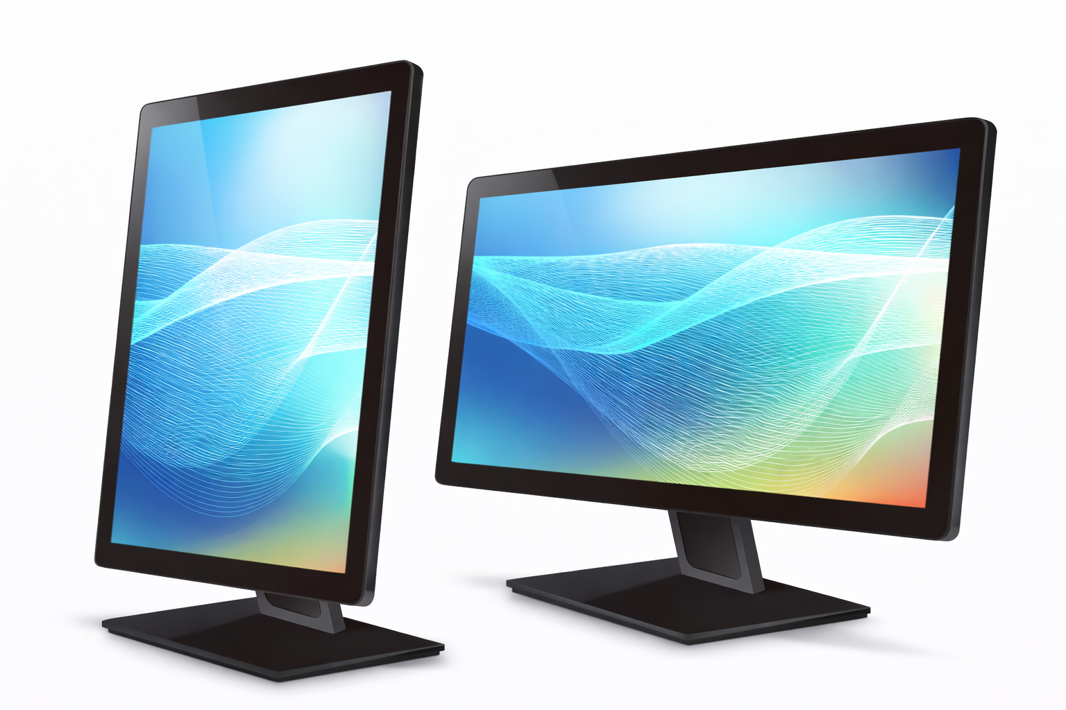 STYLISH, SMART TOUCH MONITOR