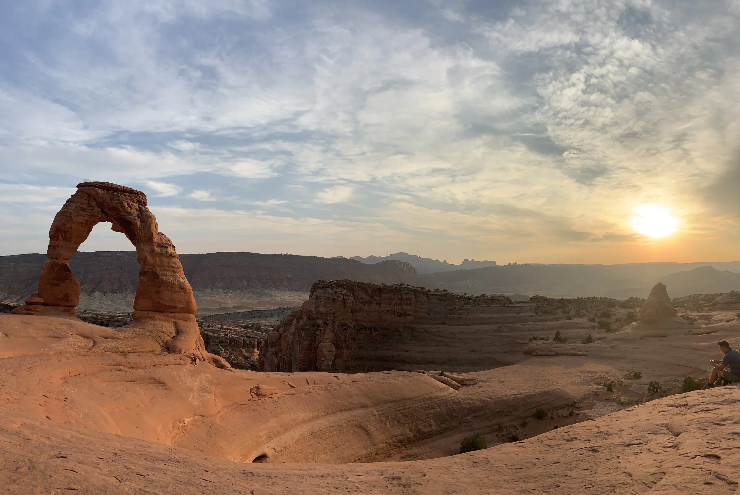 "The ways the rocks are formed by wind and water over time show us the slow, sometimes invisible, transformational process that happens over time and results in so much beauty.", Arches National Park, Moab, Utah, photo and description by: Sarah