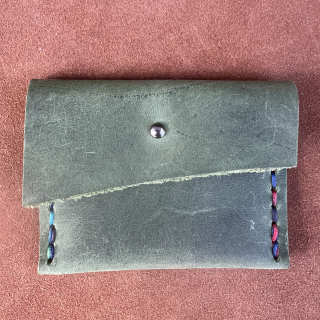 Coin Pouch With Clasp - Compact Single pocket