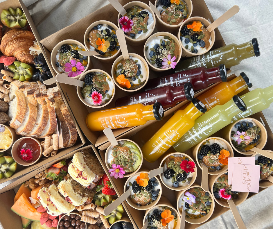 custom graze boxes for your brand | catering ideas... Farm to Table Catering, and Curated Events. Byron Bay, Gold Coast, and ...