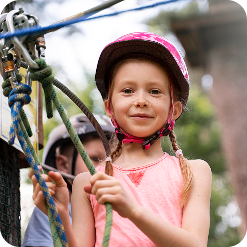 Outdoor play at Ladybug Daycare, Cobble Hill Brooklyn
