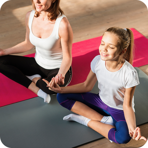 Toddlers at circle time at Ladybug Daycare, Brooklyn