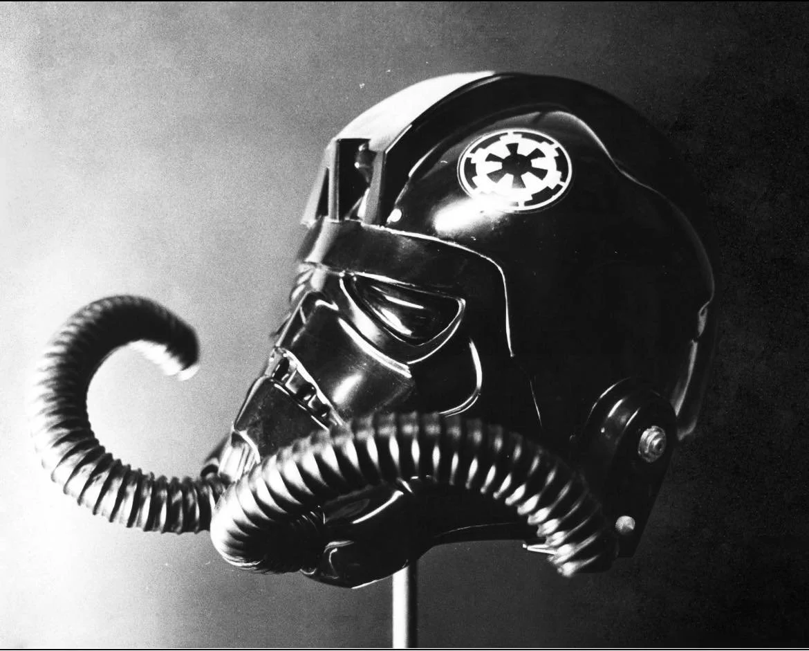 Prototype Helmet, was not used on screen.