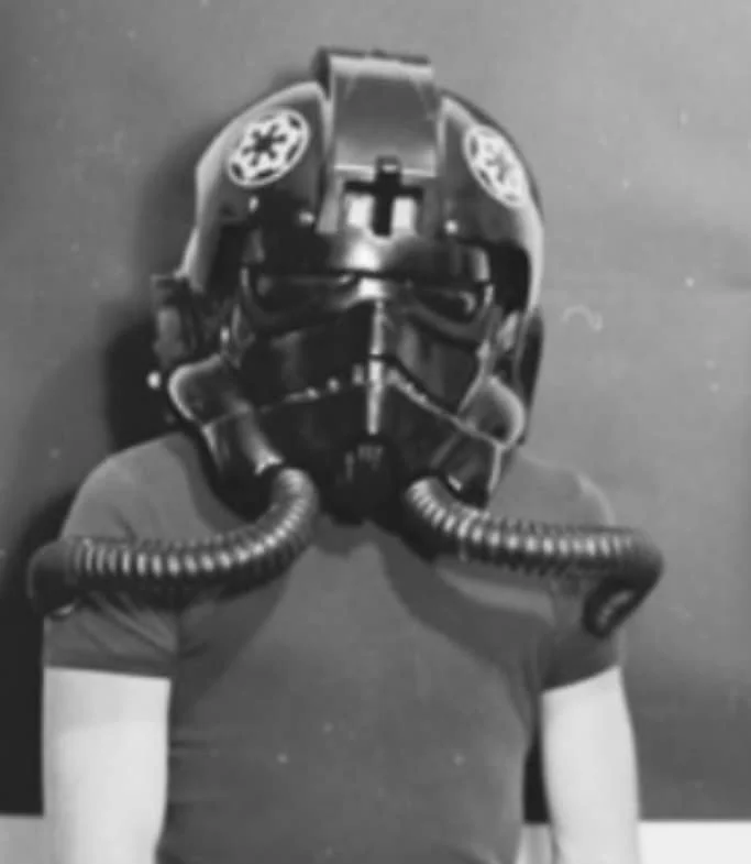 Prototype Helmet, was not used on screen.