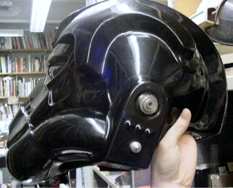 Prototype Helmet, was not used on screen.